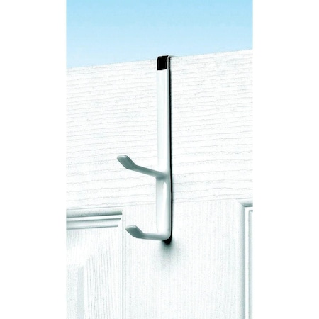 Spectrum Diversified Spectrum White Over-The-Door Double Hook 16500